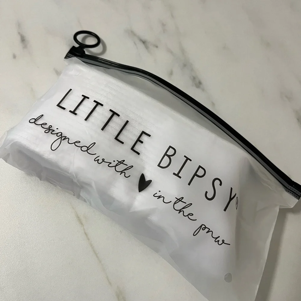Little Bipsy White Womens Tall Socks